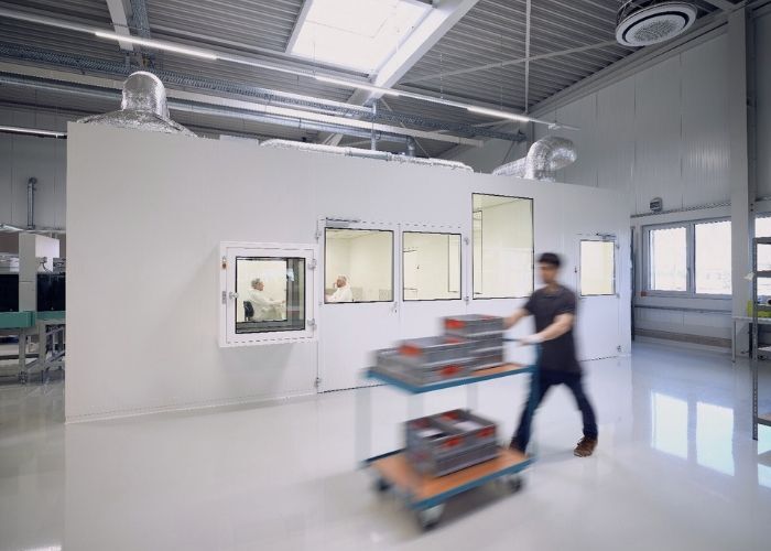 Pulitura con Cleanroom